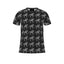 Black Dressage Horse Motif T Shirt