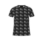 Dressage Horse Motif Black T Shirt