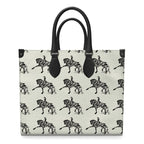 Piaffe Dressage Horse Motif Shopper Bag