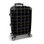 Black Equestrian Bit Patterned Suitcase