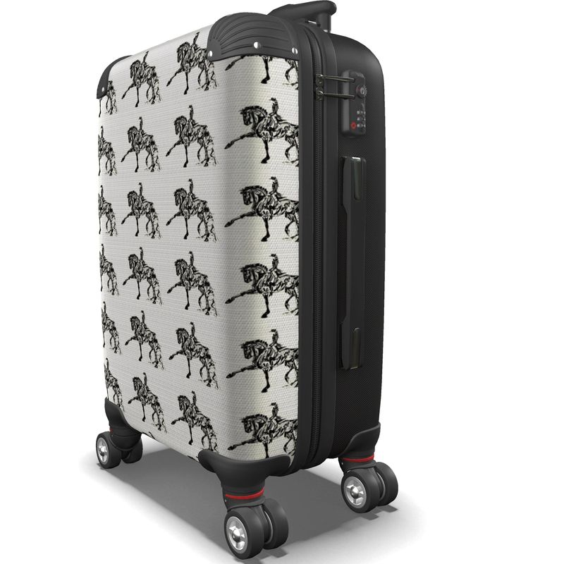 Piaffe Dressage Motif Suitcase