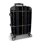 Black Rein and Bit Patten Suitcase
