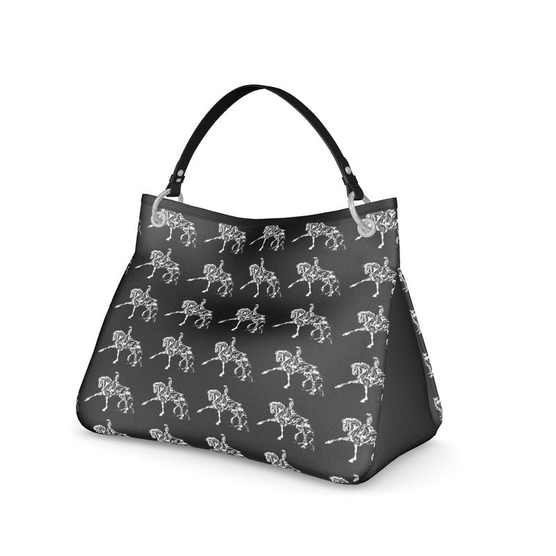 Piaffe Dressage Hose Motif Slouch Purse