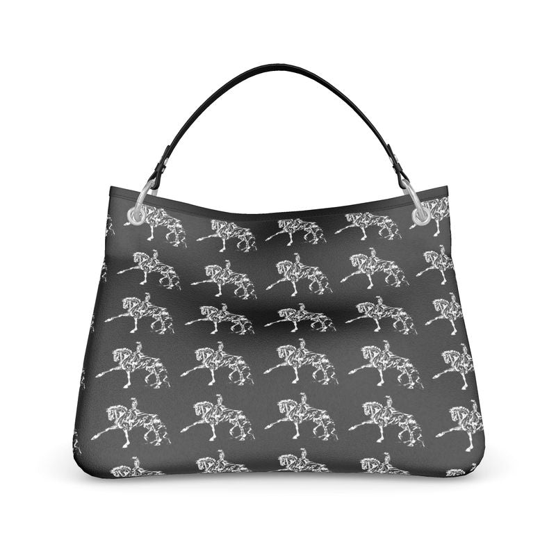 Piaffe Dressage Hose Motif Slouch Purse
