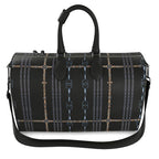 Black Reins and Bit Pattern Duffle Bag