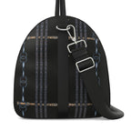 Black Reins and Bit Pattern Duffle Bag