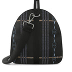 Black Reins and Bit Pattern Duffle Bag