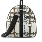 Large Ivory Chaos Bit Pattern Duffle Bag