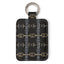 Black Bit Motif Key Ring
