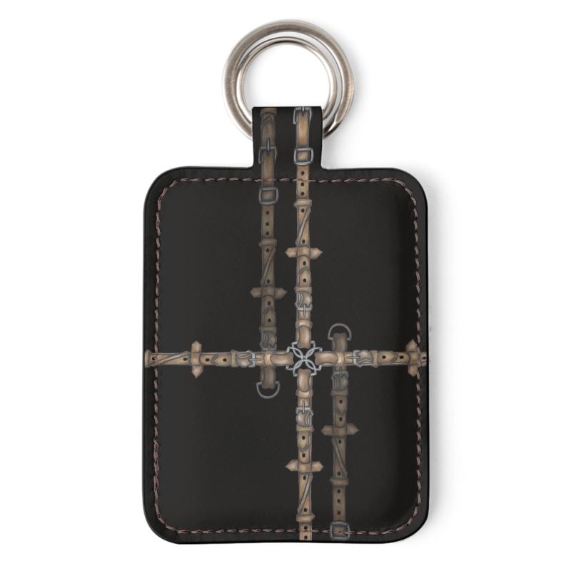Black Minimalistic Key Ring Secondary image