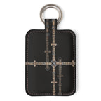 Black Minimalistic Key Ring