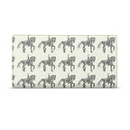 Dressage Horse Motif Leather Wallet