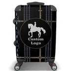 Black Customizable Suit Case