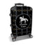 Black Customizable Equestrian Style Suitcase