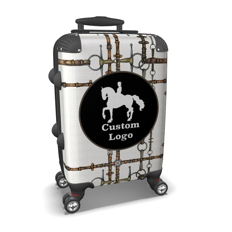 Customizable Equestrian Style Suitcase