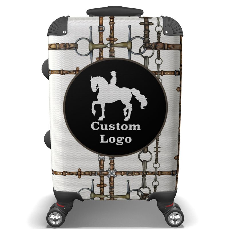 Customizable Equestrian Style Suitcase Secondary image