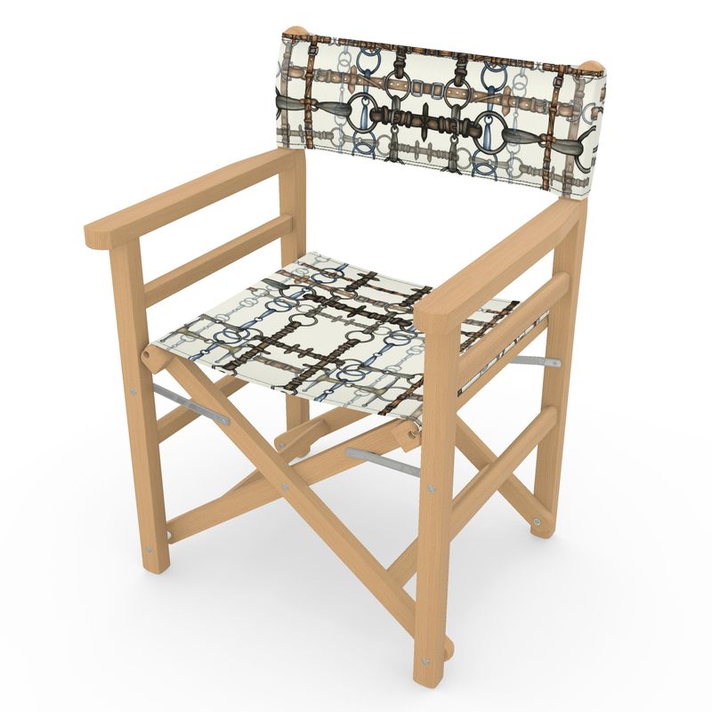 Custom Barn Name Horse Show Director Chairs Main image
