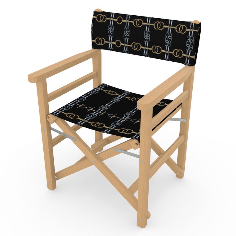 Custom Barn Name Horse Show Directors Chair