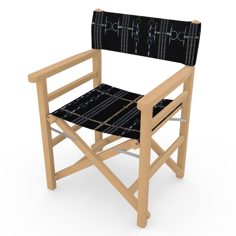 Custom Barn Name Horse Show Directors Chair Main image