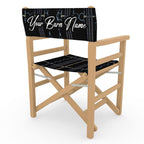 Custom Barn Name Horse Show Directors Chair