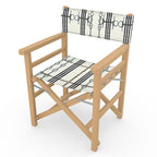 Custom Barn Name Horse Show Director Chair
