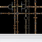 Black Chaos Bit Pattern Wallpaper