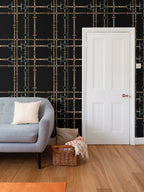 Black Chaos Bit Pattern Wallpaper