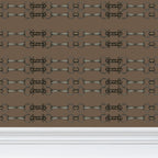 Brown Simple Brown Bit Pattern Wallpaper