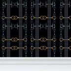 sBlack Snaffle Bit and Reins Wallpaper