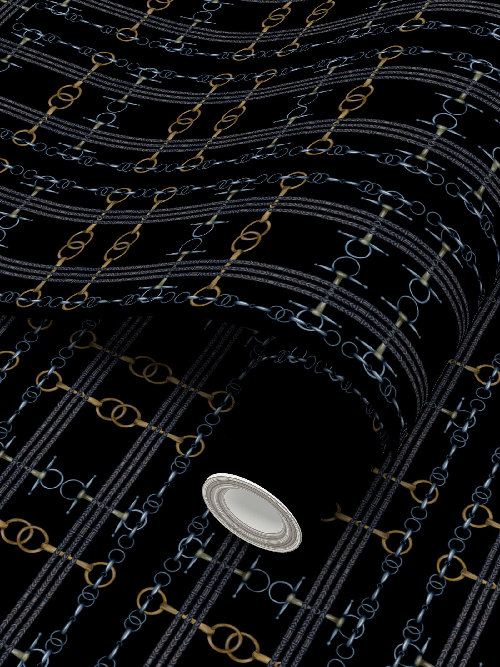 sBlack Snaffle Bit and Reins Wallpaper