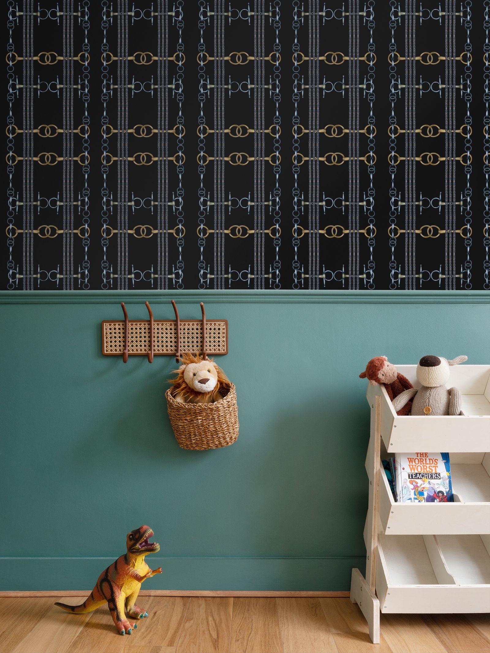 sBlack Snaffle Bit and Reins Wallpaper