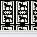 Ivory Dressage Horse Wallpaper