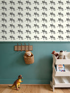 Piaffe Dressage Horse Painting Wallpaper