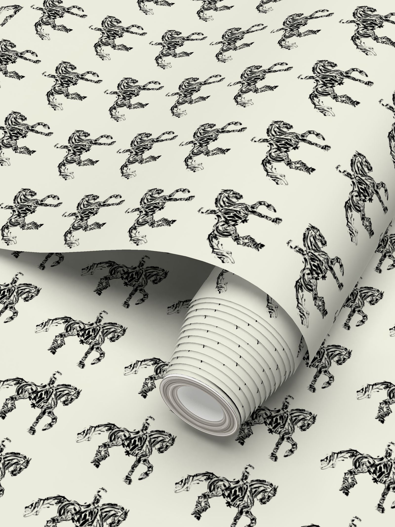 Dressage Horse Motif Wallpaper Secondary image