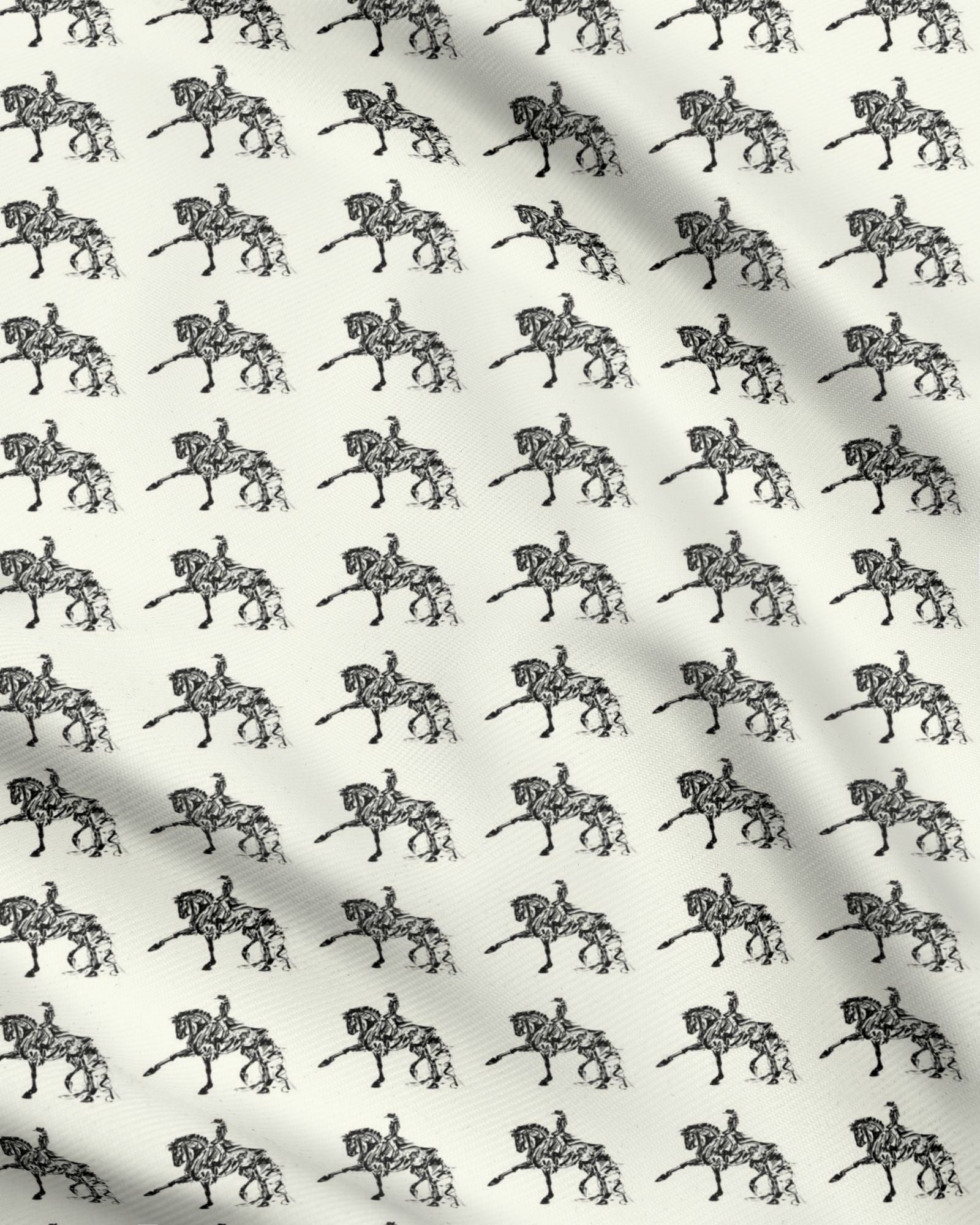 Piaffe Dressage Motif Fabric Secondary image