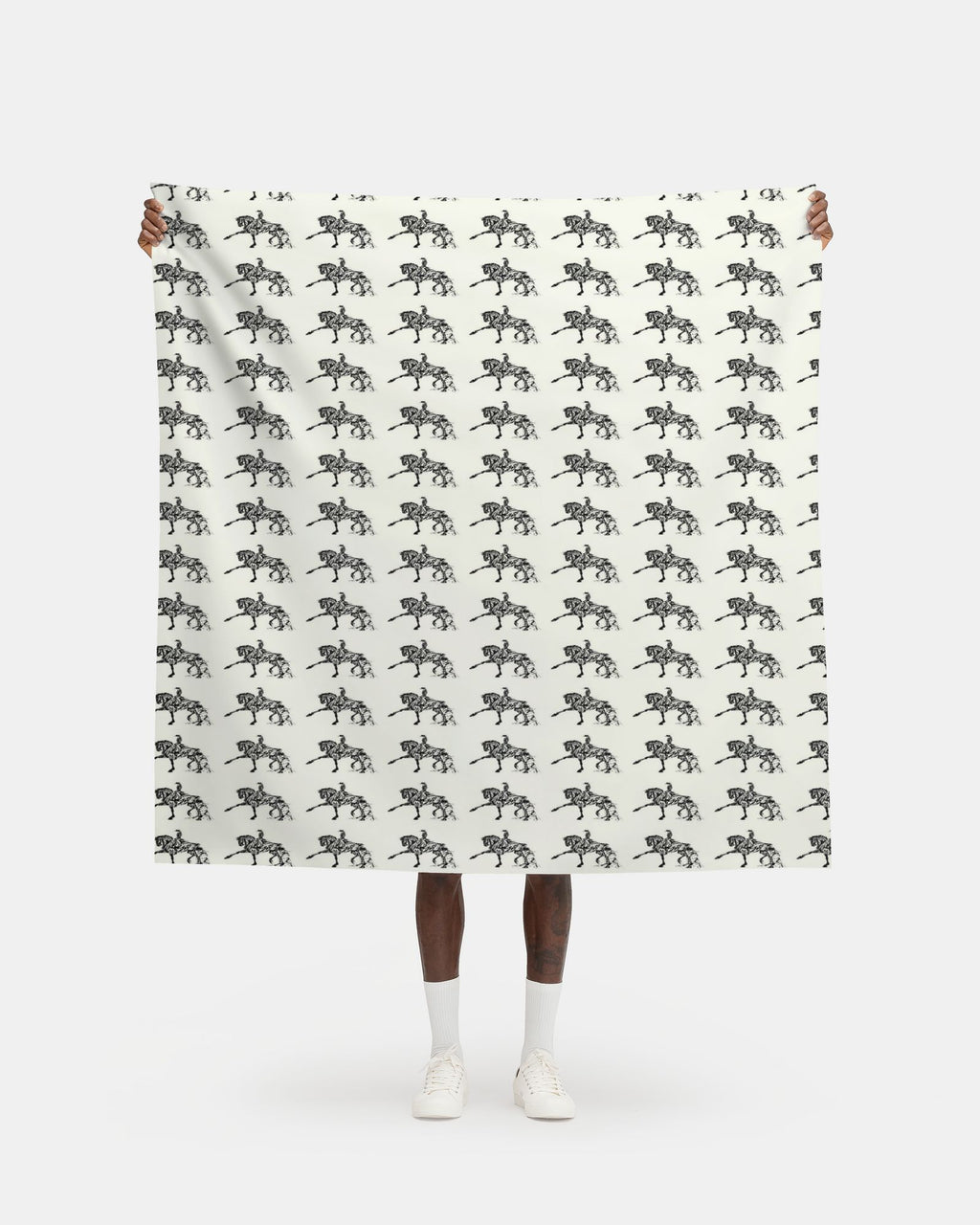 Piaffe Dressage Motif Fabric