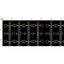 Black and Gold Bit Pattern Fabric