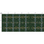 Hunter Green Gold Bit Pattern Fabric