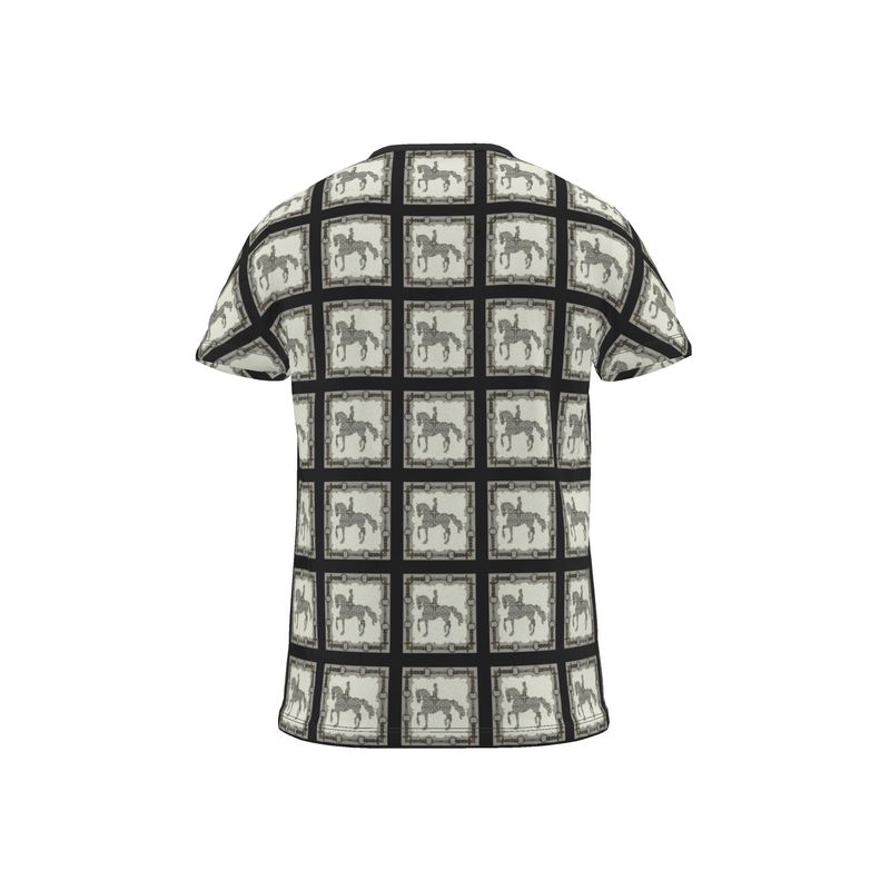 Dressage All Over Print T Shirt. Secondary image