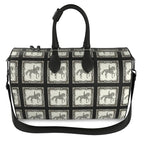 Dressage Motif Leather Duffle Bag
