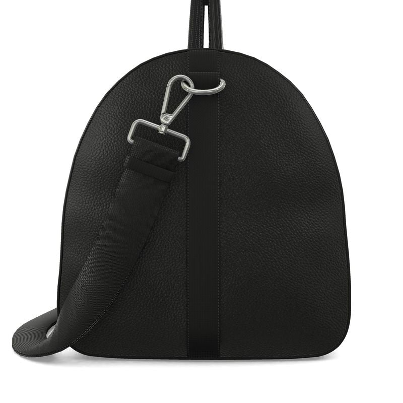 Dressage Motif Leather Duffle Bag