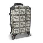 Gray Dressage Horse Suitcase
