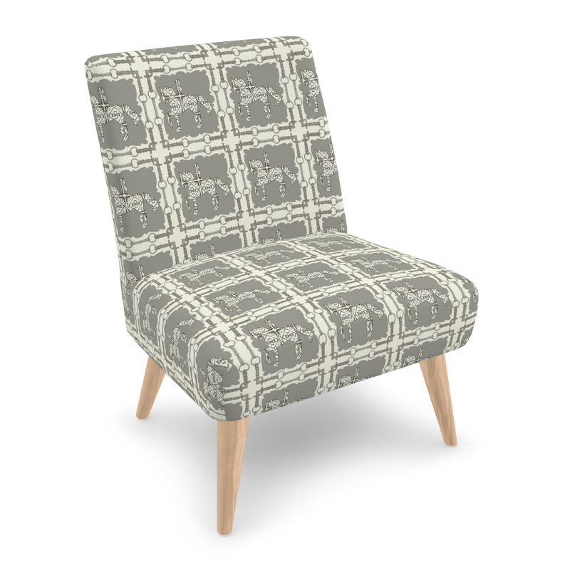 Ivory Dressage Horse Chair Main image