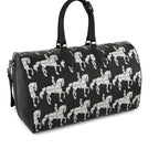 Black and White Dressage Duffle Bag