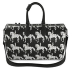 Black and White Dressage Duffle Bag