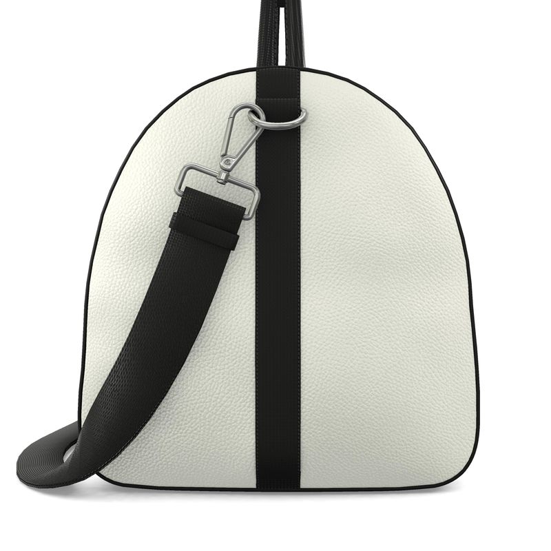 Ivory and Gray Dressage Horse Duffle Bag