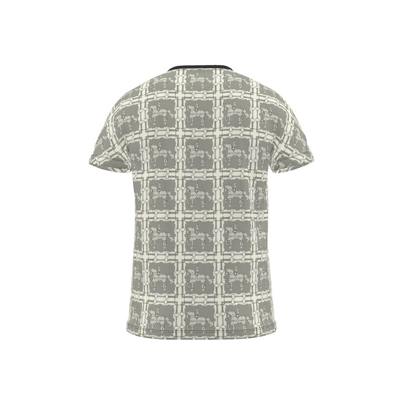 Ivory Dressage Horse All Over Print T Shirt Secondary image