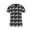 Black and White Dressage All Over Print T Shirt