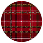Traditional Christmas Red Party Platter