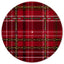 Traditional Christmas Red Party Platter